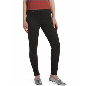 HUE ESSENTIAL DENIM LEGGINGS #16924, Medium , BLACK, NWT MSRP $38
